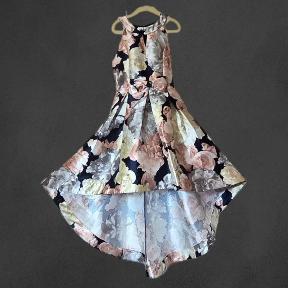 Girls sz 10 XTRAORDINARY High-low Formal Dress Easter